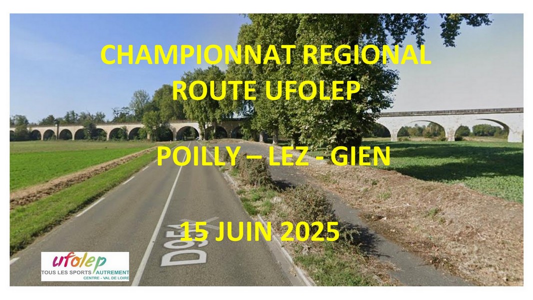 Championnat Régional sur route 2025.